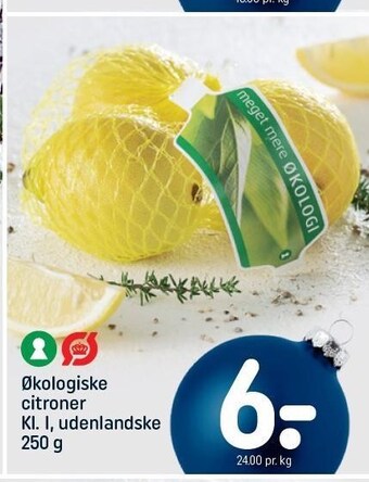 REMA 1000 Økologiske citroner tilbud