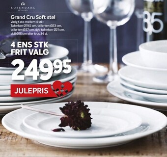 Din Isenkræmmer Grand cru soft stel tilbud