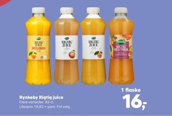 Kvickly Rynkeby rigtig juice tilbud