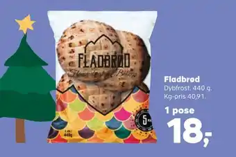 Kvickly Fladbrød tilbud