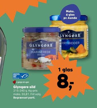 Kvickly Glyngøre sild tilbud