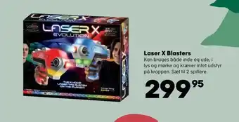 Laser x blasters