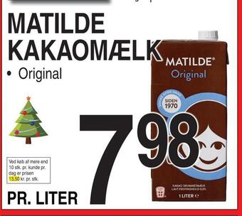ABC Lavpris Matilde kakaomælk tilbud