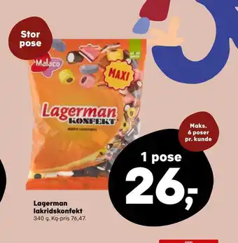 Lagerman lakridskonfekt