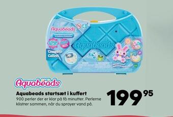 Kvickly Aquabeads startsæt i kuffert tilbud