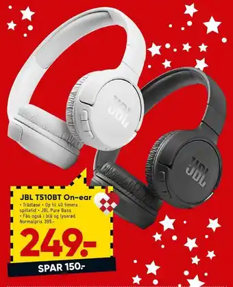 Bilka Jbl t510bt on-ear tilbud