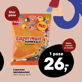 Lagerman lakridskonfekt