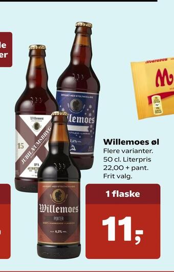 SuperBrugsen Willemoes øl tilbud