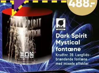 Bilka Dark spirit mystical fontæne tilbud