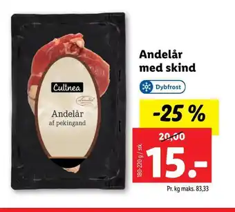 Lidl Andelår med skind tilbud