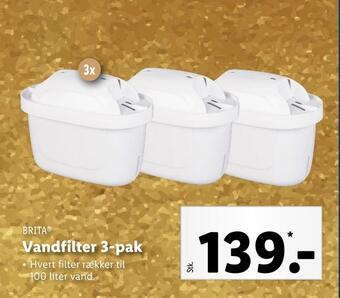 Vandfilter 3-pak
