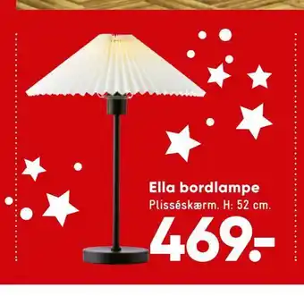 Bilka Ella bordlampe tilbud