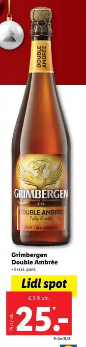 Grimbergen double ambrée