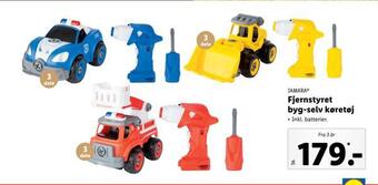 Lidl Fjernstyret byg-selv køretøj tilbud
