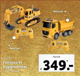 Lidl Fjernstyret byggekøretøj tilbud
