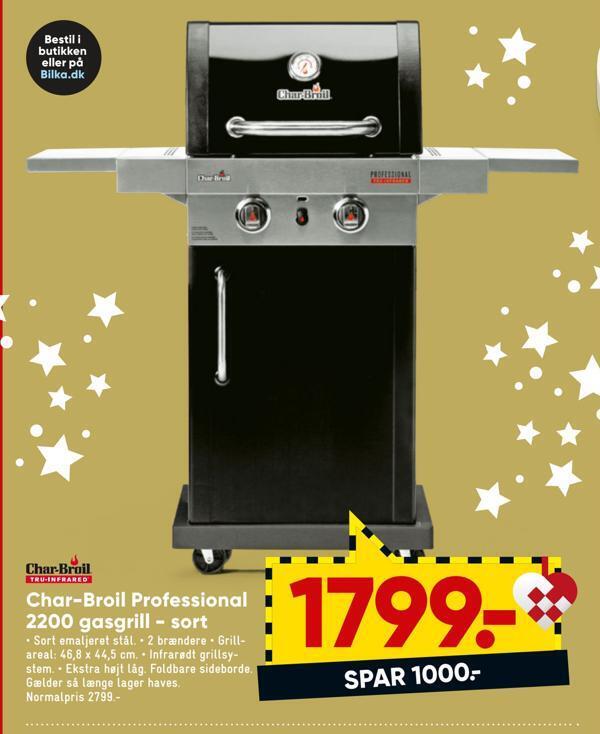 Char broil shop professional 2200