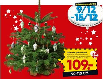 Bilka Juletræ på træfod tilbud