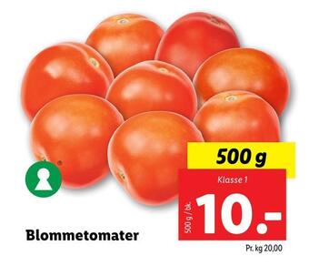 Lidl Blommetomater tilbud