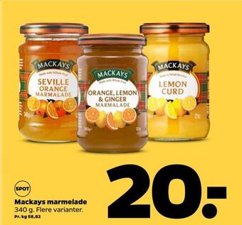 Netto Mackays marmelade tilbud