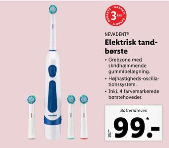Lidl Elektrisk tandbørste tilbud