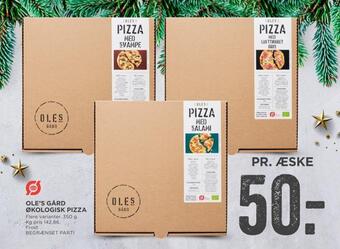 MENY Ole's gård økologisk pizza tilbud