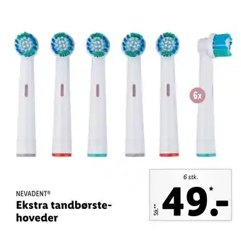 Ekstra tandbørstehoveder