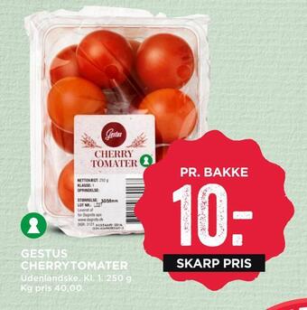 MENY Gestus cherry tomater tilbud