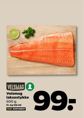 Netto Velsmag laksestykke tilbud