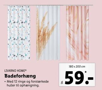 Lidl Badeforhæng tilbud