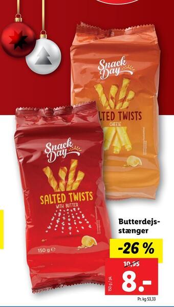 Lidl Butterdejsstænger tilbud
