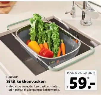 Lidl Si til køkkenvasken tilbud