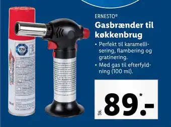 Lidl Gasbrænder til køkkenbrug tilbud