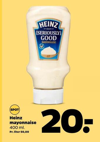 Netto Heinz mayonnaise tilbud