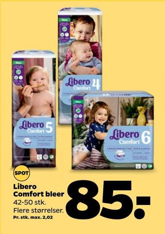 Netto Libero comfort bleer tilbud