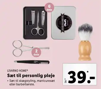 Sæt til personlig pleje