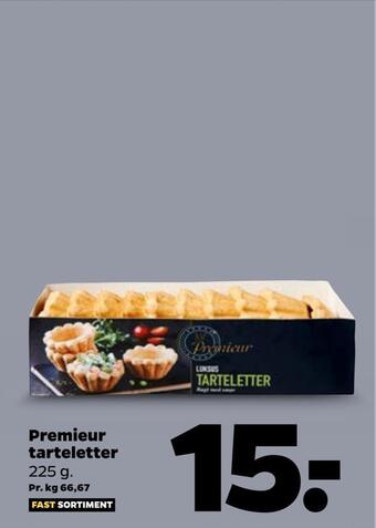 Netto Premieur tarteletter tilbud
