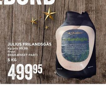 Julius frilandsgås