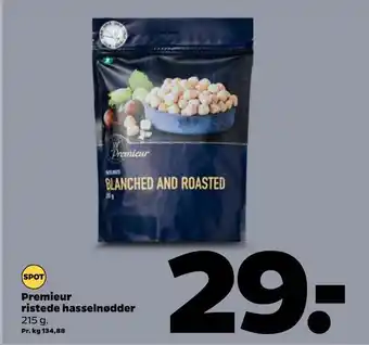 Netto Premieur ristede hasselnødder tilbud