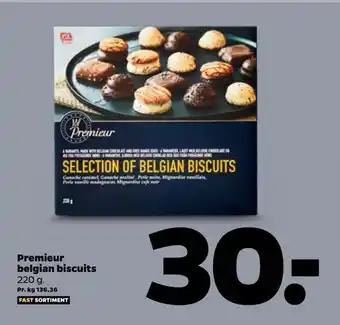 Netto Premieur belgian biscuits tilbud