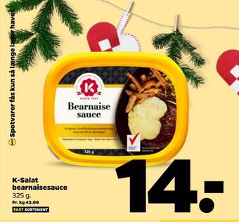 Netto K-salat bearnaisesauce tilbud