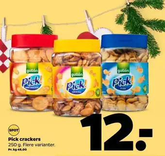 Netto Pick crackers tilbud