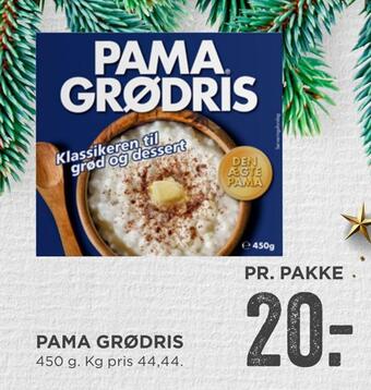 MENY Pama grødris tilbud