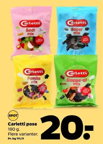 Netto Carletti pose tilbud