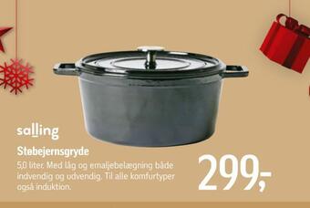 Støbejernsgryde