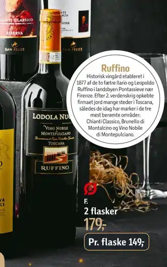 Føtex Ruffino tenuta lodala tilbud