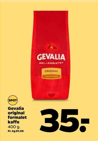 Gevalia original formalet kaffe
