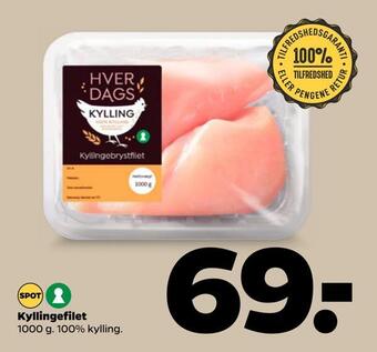 Netto Kyllingefilet tilbud