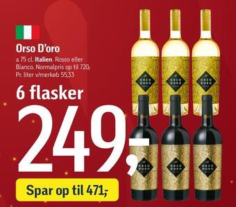Føtex Orso d'oro tilbud