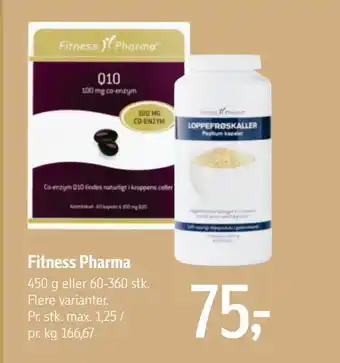 Føtex Fitness pharma tilbud