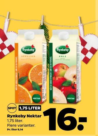 Netto Rynkeby nektar tilbud